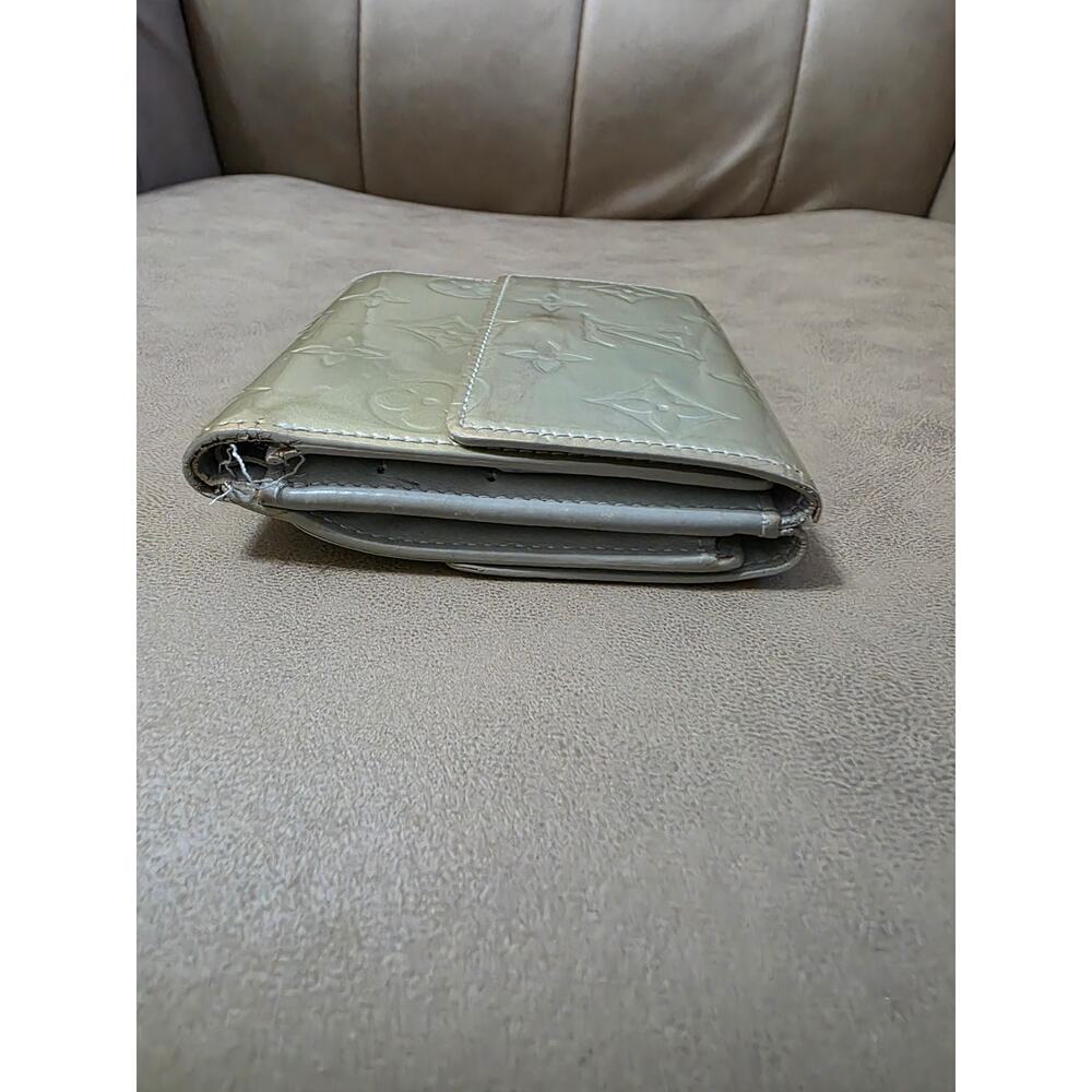 Louis Vuitton Monogram Vernis Patent Leather Elise Tri-Fold Wallet EUC - Picture 5 of 11